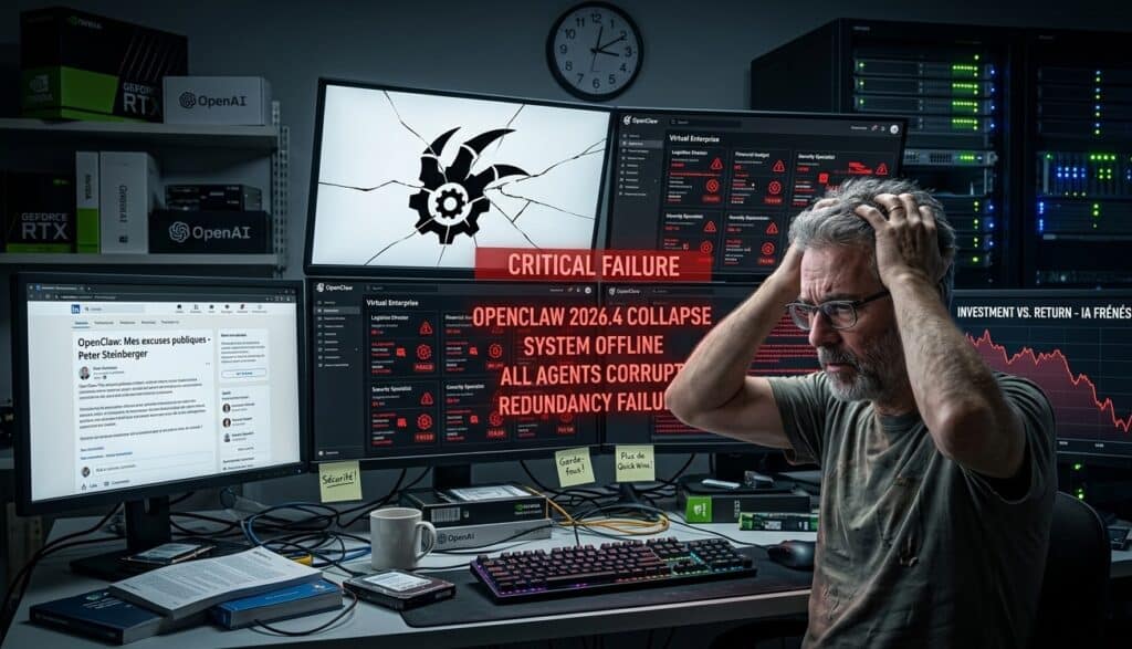 L&rsquo;effondrement OpenClaw 2026.4